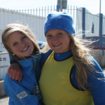 Twin sister windsurfers compete at the international level